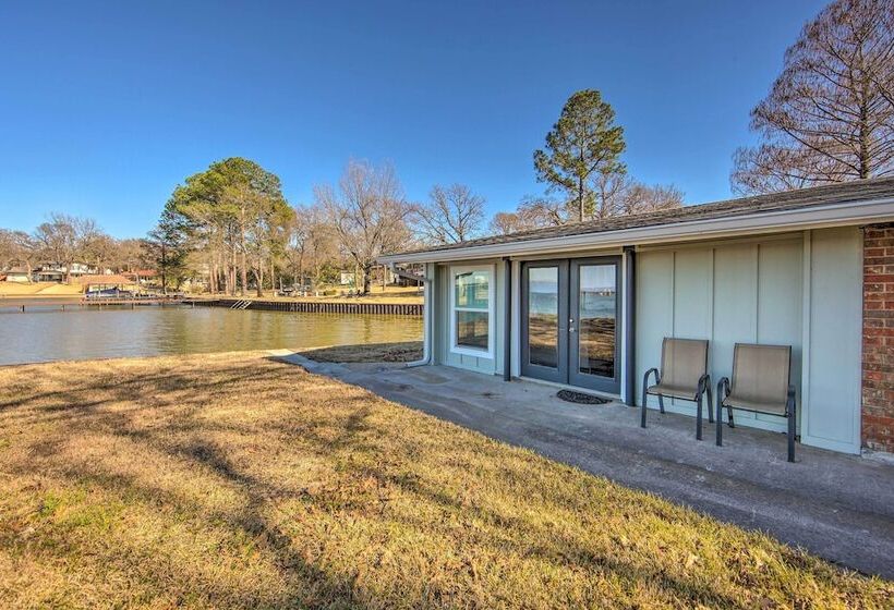 Water Views + Deck: Gun Barrel City Cottage!