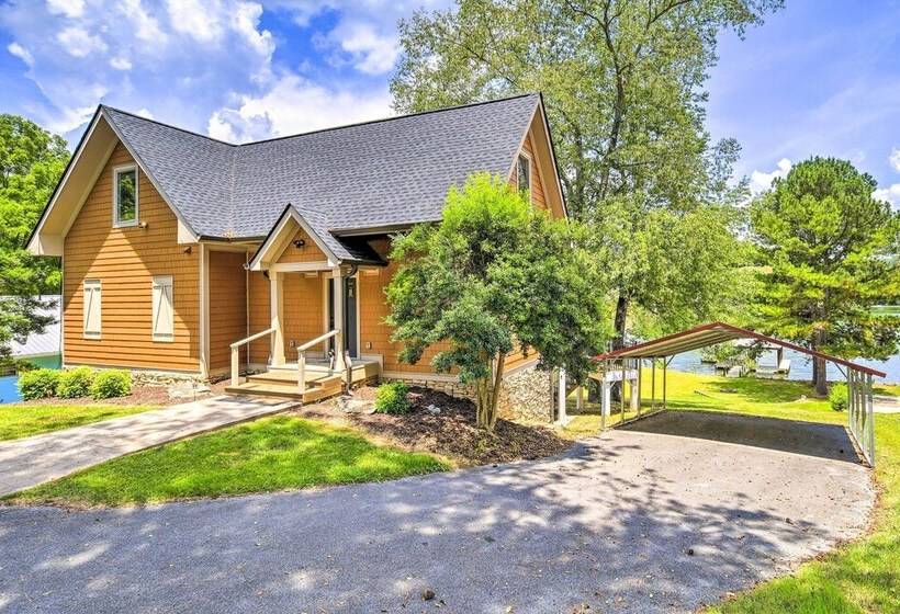 Waterfront Piney Flats Home W/ Private Dock!