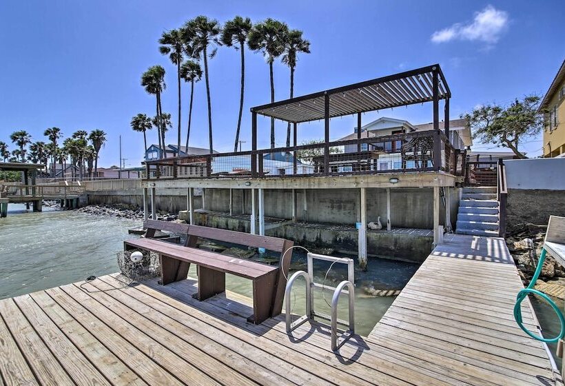 Waterfront Port Isabel Family Home W/ Pool & Pier!