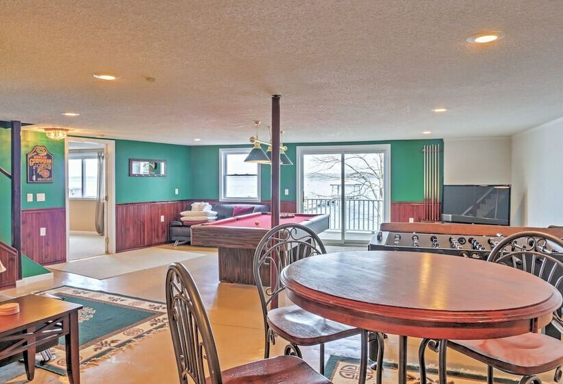 Waterfront Seneca Lake House: Fire Pit + Boat Dock