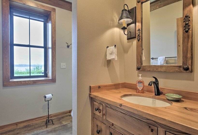 Waterfront Star Lake Cabin, Boat Dock On Site