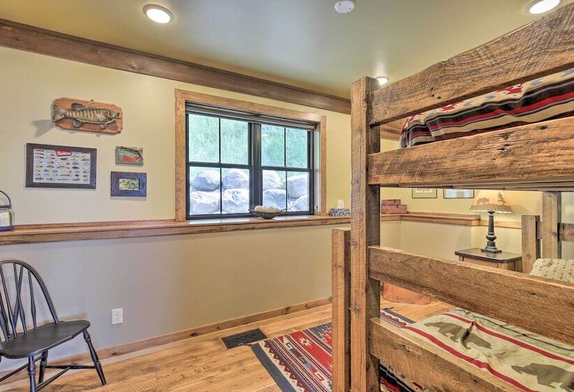 Waterfront Star Lake Cabin, Boat Dock On Site