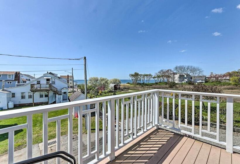 Westbrook Home W/ Ocean Views Walk To Beach