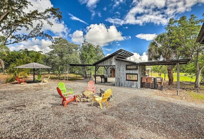 Authentic Clewiston Home W/ Outdoor Game Area