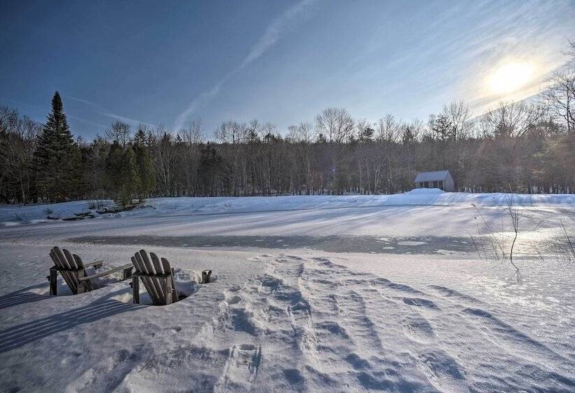 Berkshires Home On 11 Acres W/ Pond & 2 Fire Pits!