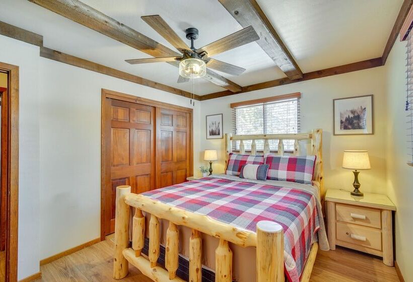 2 Mi To Snow Summit Skiing: Big Bear Cabin W/ Deck