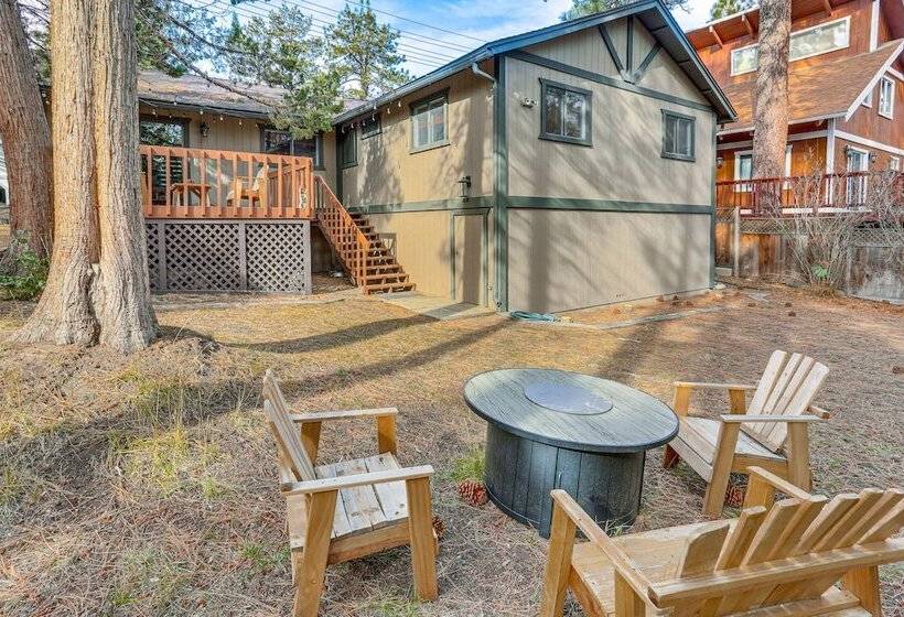 2 Mi To Snow Summit Skiing: Big Bear Cabin W/ Deck