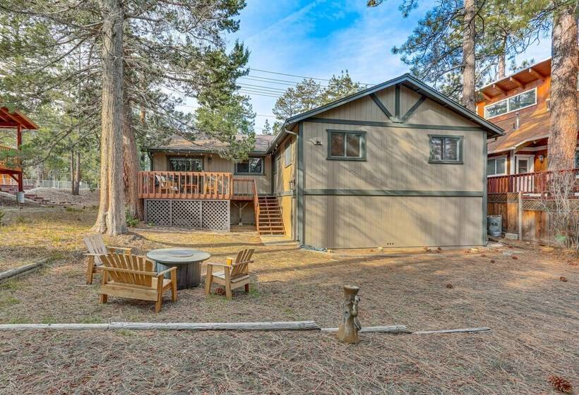 2 Mi To Snow Summit Skiing: Big Bear Cabin W/ Deck