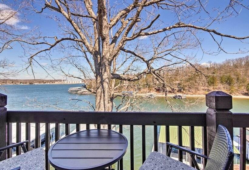 Private Boat Dock: Bright Lake Ozark Home!