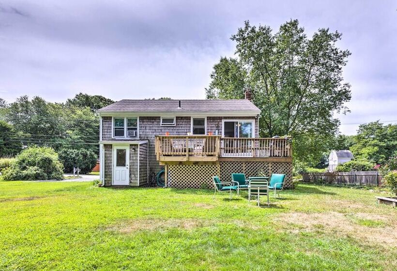 Bright Narragansett Beach Escape W/ Deck & Yard!