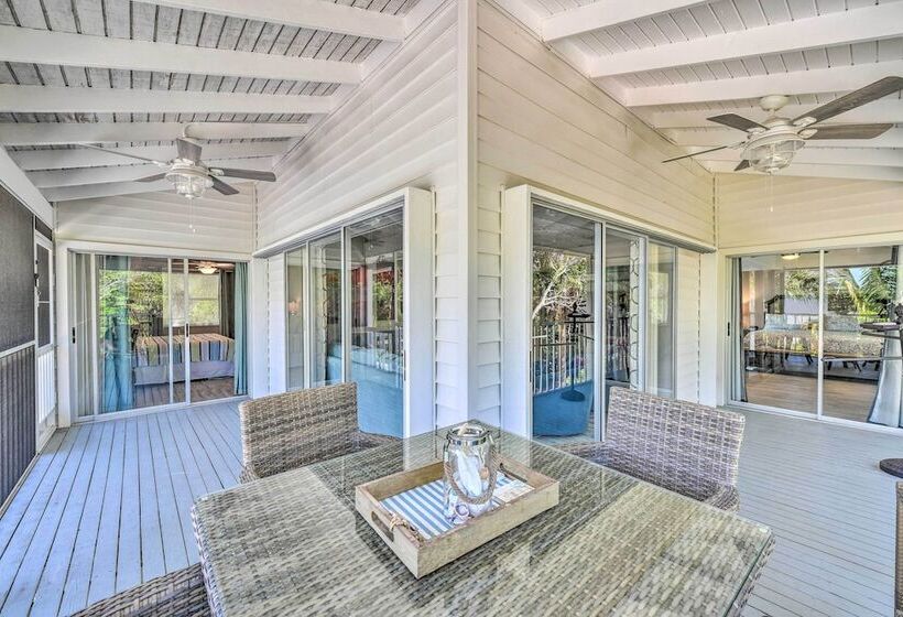 Canalfront Anna Maria Cottage W/ Pool & Hot Tub!