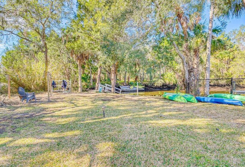 Riverfront Home W/ Boat Dock & Kayaks!