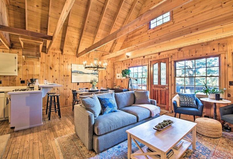 Chic Lake Arrowhead Cabin W/ Deck: 2 Mi To Village