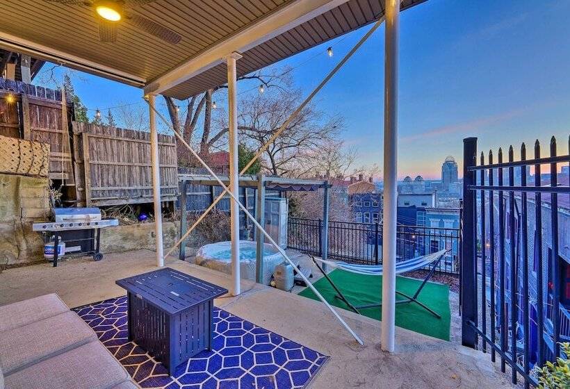 Cincinnati Home, Patio W/ Downtown Views!