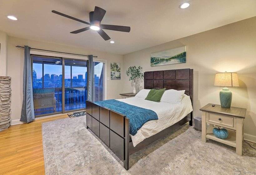 Cincinnati Home, Patio W/ Downtown Views!