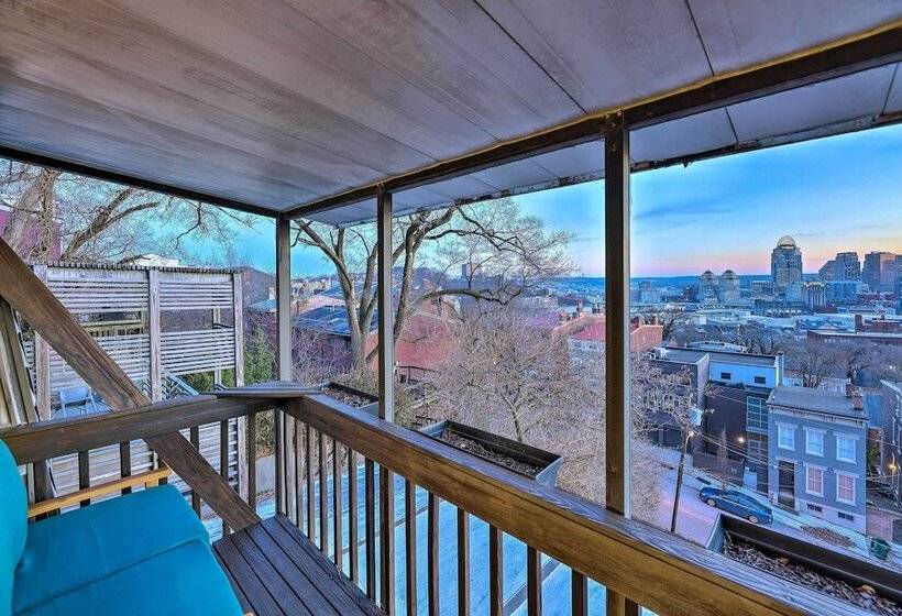Cincinnati Home, Patio W/ Downtown Views!