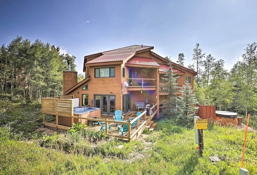 10 Mi To Keystone Resort: Cabin W/ Hot Tub!