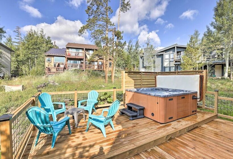 10 Mi To Keystone Resort: Cabin W/ Hot Tub!