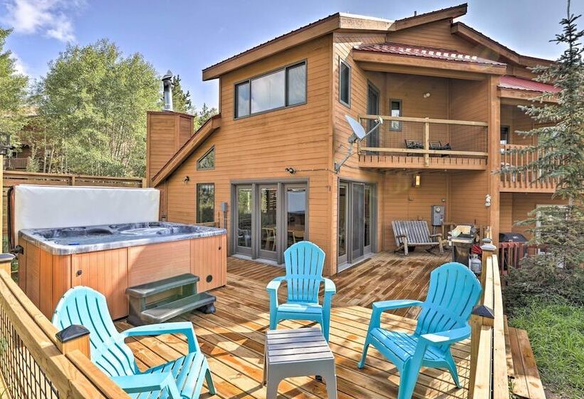 10 Mi To Keystone Resort: Cabin W/ Hot Tub!