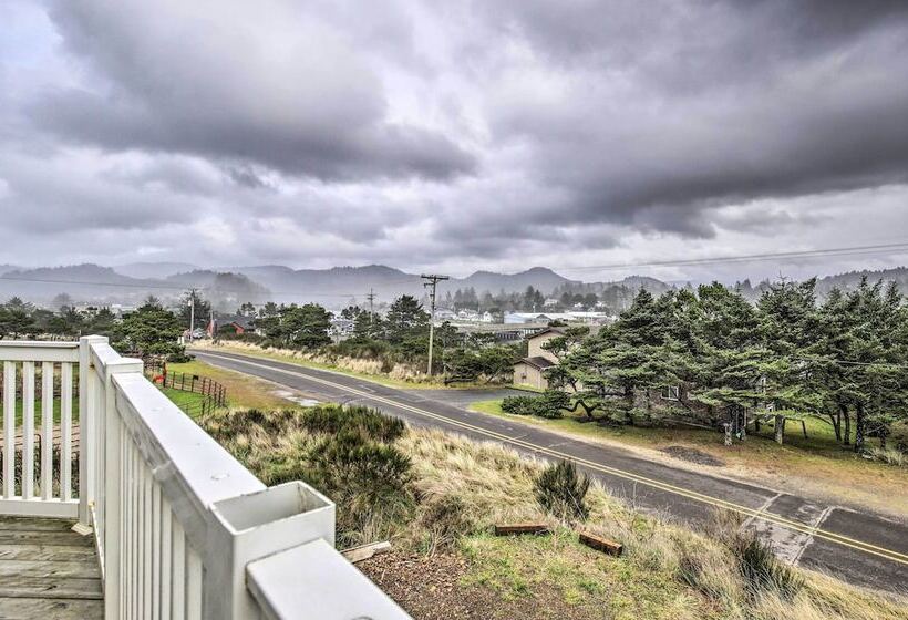Walk To Beach: Pacific City Home W/ Bay Views!