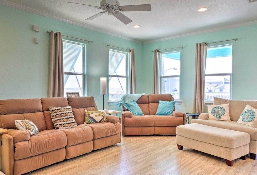 Coastal Surfside Beach Home W/ Ocean Views!