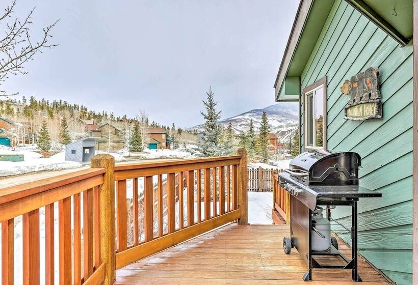 Silverthorne Home W/ Views: Walk To Trails!