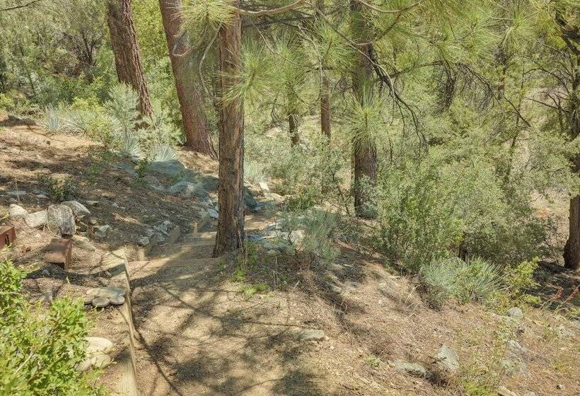 Colorful Alpine Cabin W/ Deck & Mountain View