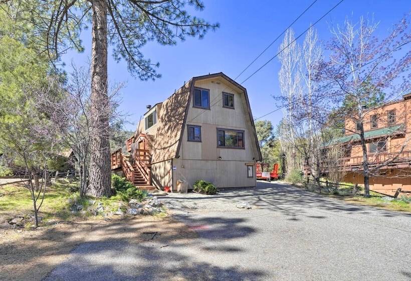 Colorful Alpine Cabin W/ Deck & Mountain View