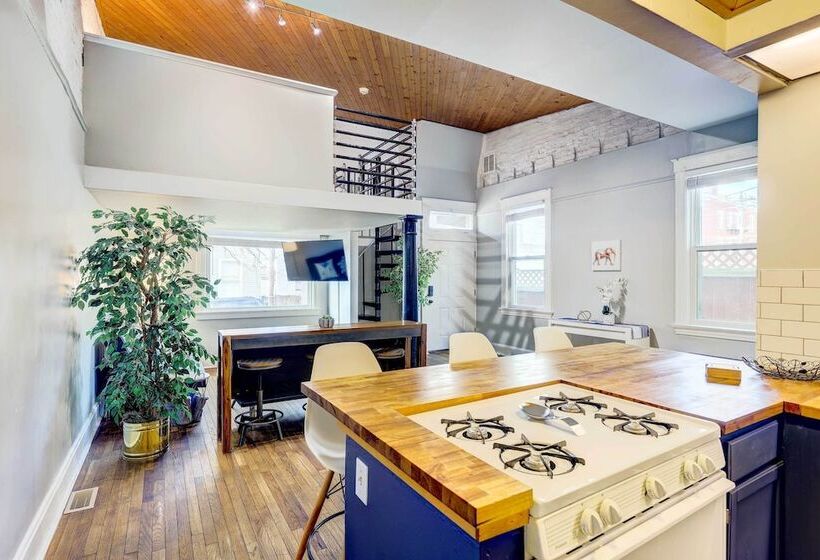 Cozy Boho Chic Loft ~ 2 Mi To Downtown Cincinnati