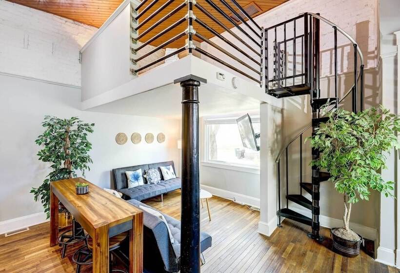 Cozy Boho Chic Loft ~ 2 Mi To Downtown Cincinnati