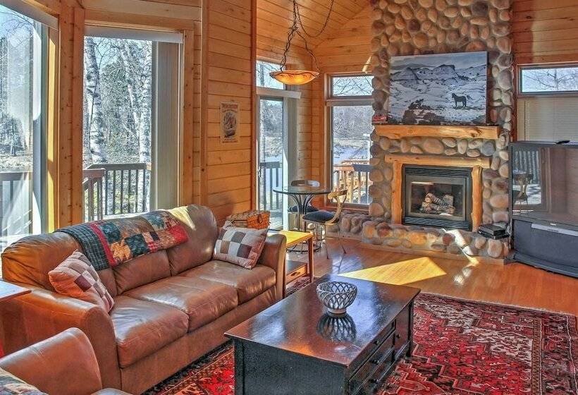 Crosslake Home On Little Pine Lake W/ Boat Landing