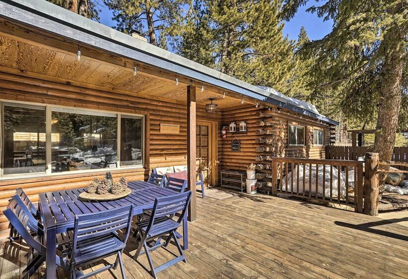 Dog Friendly Kings Beach Log Cabin W/ Hot Tub!