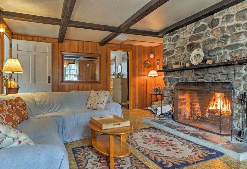 East Otis Reservoir Cabin W/ Porch   Walk To Lake!