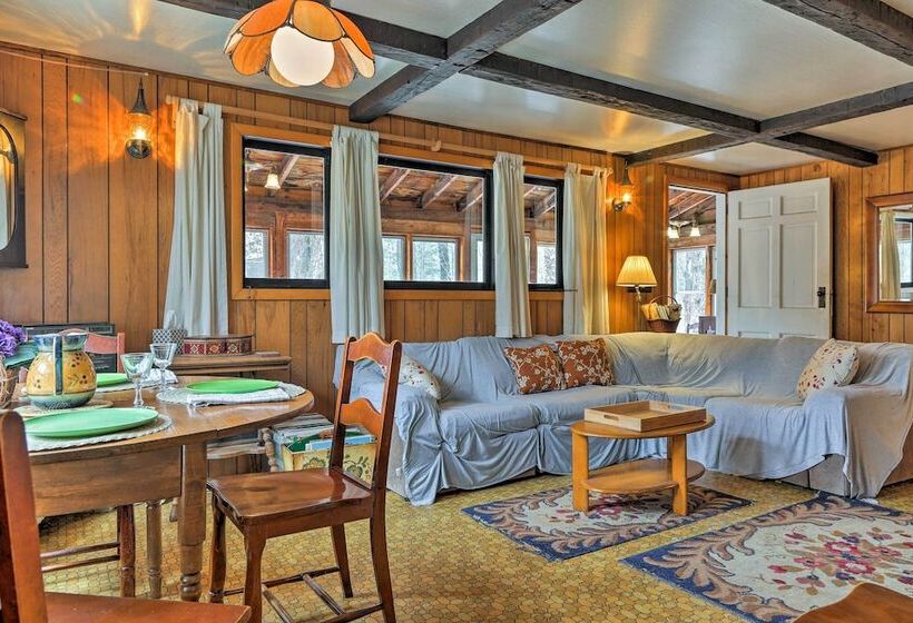 East Otis Reservoir Cabin W/ Porch   Walk To Lake!