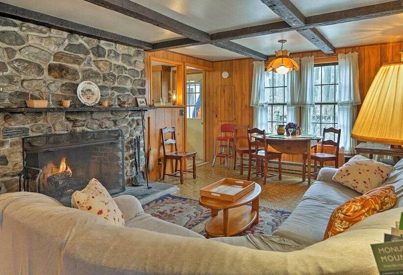 East Otis Reservoir Cabin W/ Porch   Walk To Lake!