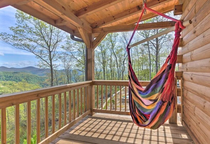 Elevated Cabin Bordering Smoky Mountain Nat L Park