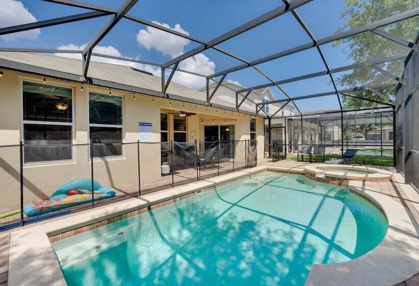 Central Family Home W/ Lanai < 10 Mi To Disney!