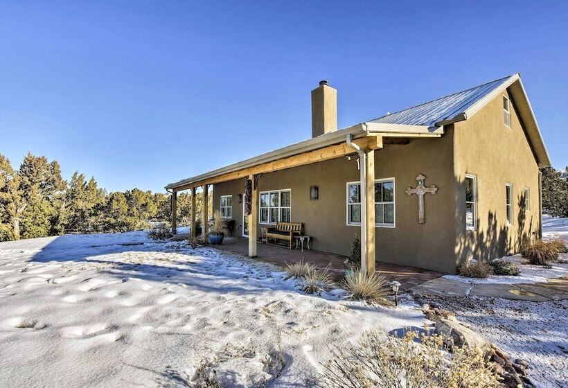 Hidden Santa Fe Gem   Nestled In Tesuque Hills!