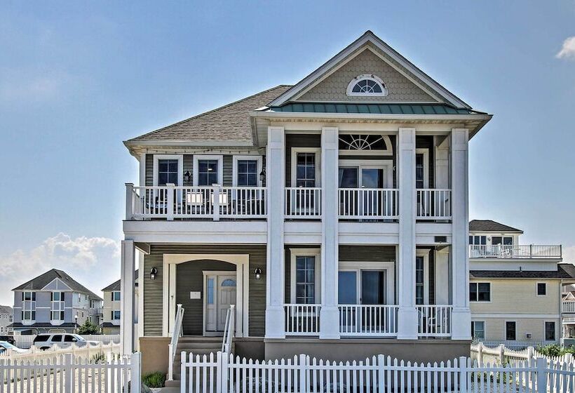 Idyllic Oceanfront Home On Atlantic City Boardwalk