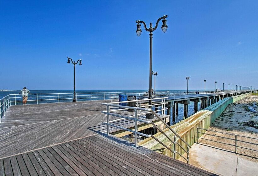 Idyllic Oceanfront Home On Atlantic City Boardwalk