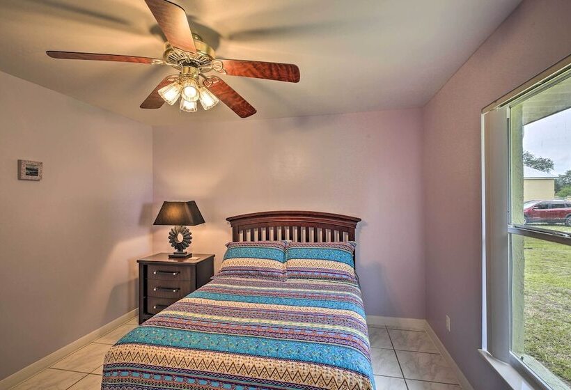 Lake Okeechobee Fishing Retreat W/ Fire Pit!