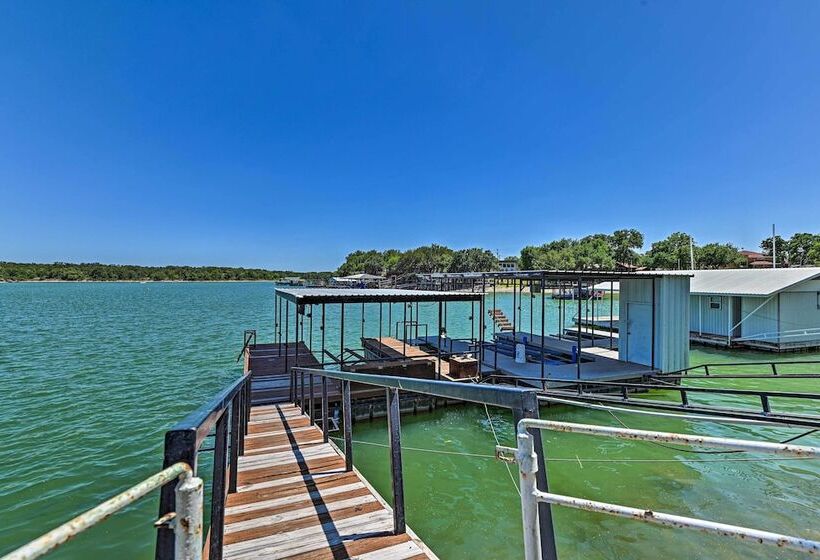 Lakefront Brownwood Home W/ Private Boat Dock