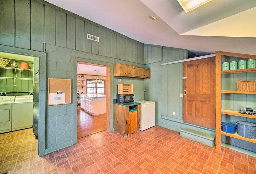 Lakefront Harrison Home W/ Sunroom, Deck, & Dock!