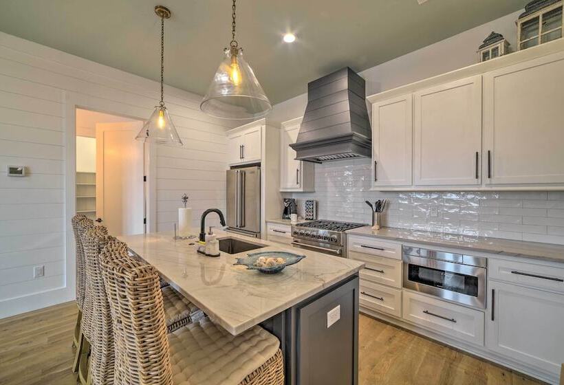 Luxe Beachfront Windmark Cottage W/ Deck!