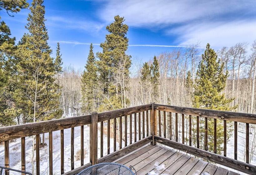 22str 00047 Fairplay Cabin W/ Deck On 3 Acres!