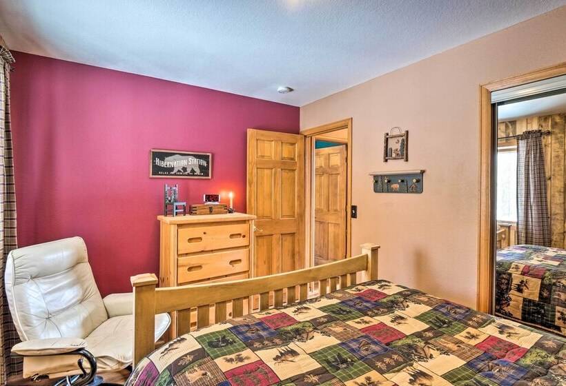 22str 00047 Fairplay Cabin W/ Deck On 3 Acres!