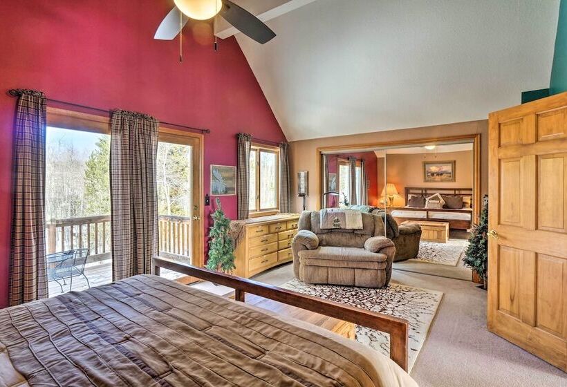 22str 00047 Fairplay Cabin W/ Deck On 3 Acres!