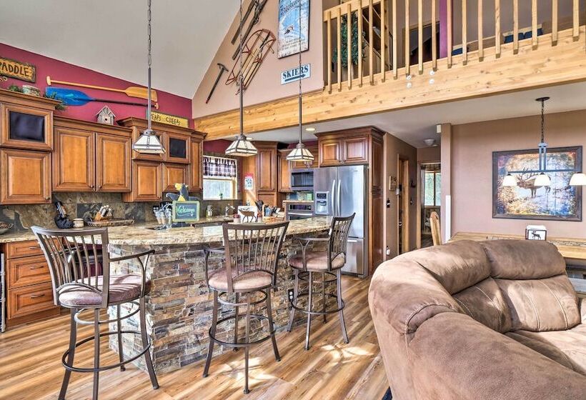 22str 00047 Fairplay Cabin W/ Deck On 3 Acres!