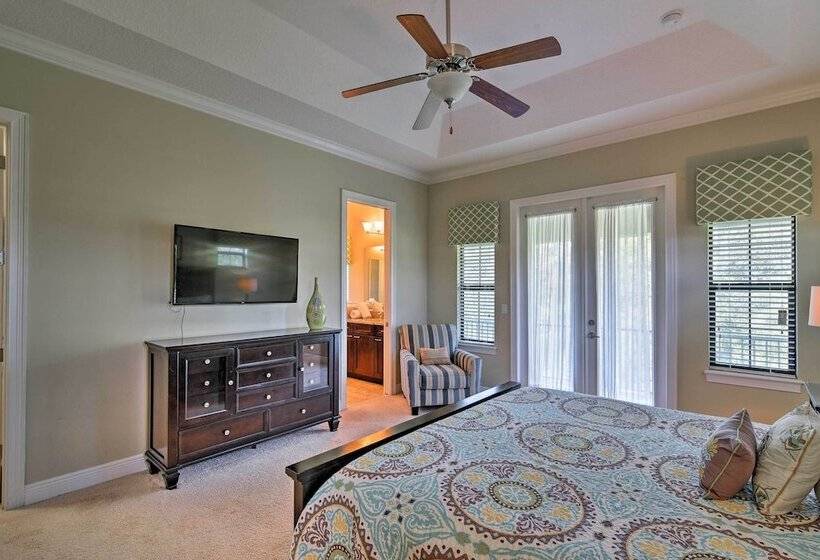 Luxe Reunion House W/ Private Pool: Near Disney!