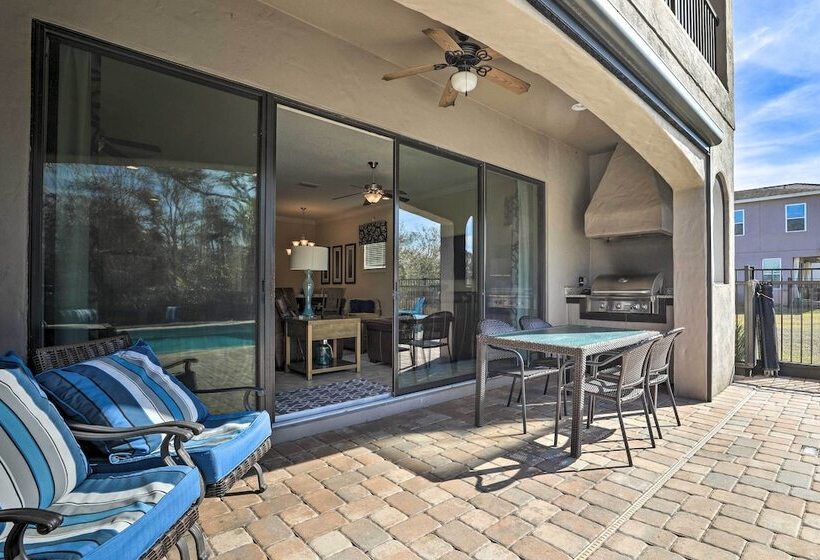 Luxe Reunion House W/ Private Pool: Near Disney!